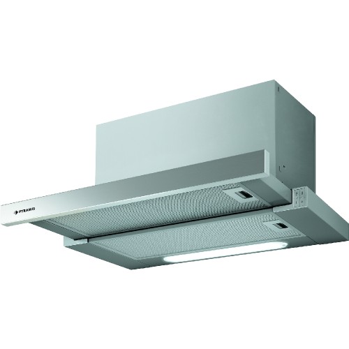 SLIDING HOOD BUILT IN  TURBO (60CM / D / INOX / 550m3/h)